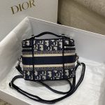 Dior Small Diortravel Vanity Case With Shoulder Strap Beige For Women 7.5in/18.5cm