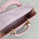 Christian Dior Small Lady D-Joy Bag Pink For Women 9in/22cm