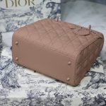 Dior Medium Lady Bag  Black/White/Beige/Grey For Women 9.5in/24cm M0565ONGE_M900