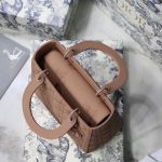 Dior Medium Lady Bag  Black/White/Beige/Grey For Women 9.5in/24cm M0565ONGE_M900