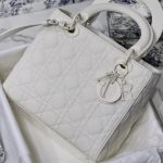 Dior Medium Lady Bag  Black/White/Beige/Grey For Women 9.5in/24cm M0565ONGE_M900