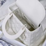Dior Medium Lady Bag  Black/White/Beige/Grey For Women 9.5in/24cm M0565ONGE_M900