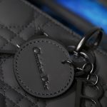 Dior Medium Lady Bag  Black/White/Beige/Grey For Women 9.5in/24cm M0565ONGE_M900