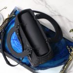 Dior Medium Lady Bag  Black/White/Beige/Grey For Women 9.5in/24cm M0565ONGE_M900