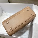 Christian Dior Mini Lady Bag Beige For Women 6.5in/17cm
