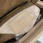 Christian Dior Mini Lady Bag Beige For Women 6.5in/17cm