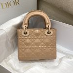 Christian Dior Mini Lady Bag Beige For Women 6.5in/17cm