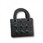 Christian Dior Mini Lady Bag Black For Women 6.5in/17cm M0505SLOI_M989