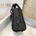 Christian Dior Mini Lady Bag Black For Women 6.5in/17cm M0505SLOI_M989