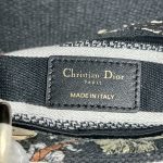 Dior Mini Lady D-Lite Bag White/Black For Women 6.5in/17cm