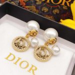 Dior CD Earrings Gold For Women