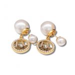 Dior CD Earrings Gold For Women
