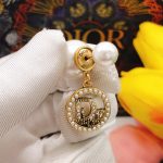 Dior CD Earrings Gold For Women