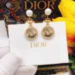 Dior CD Earrings Gold For Women