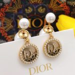 Dior CD Earrings Gold For Women