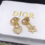 Dior Clair D Lune Earrings Gold For Women