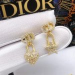 Dior Clair D Lune Earrings Gold For Women