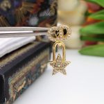 Dior Clair D Lune Earrings Gold For Women