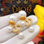 Dior Earrings Gold For Women