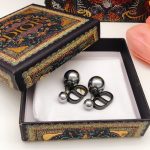 Dior Earrings Black For Women