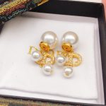 Dior Earrings Gold For Women