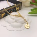 Dior Necklaces CD Gold For Women
