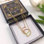 Dior Necklaces CD Gold For Women