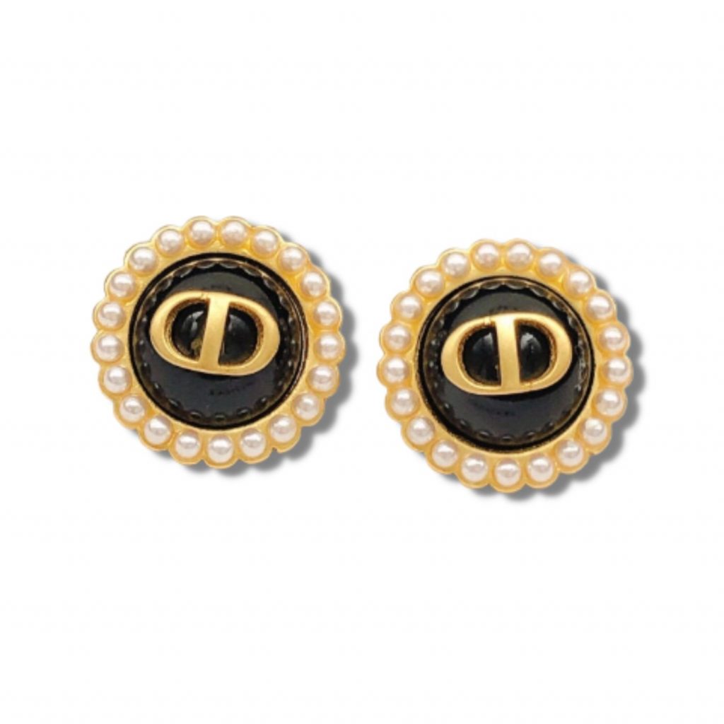 Petit CD Stud Earrings