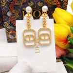Dior Tribal Earrings Gold For Women