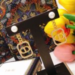 Dior Tribal Earrings Gold For Women