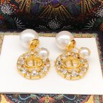 Dior Tribales Earrings Gold For Women