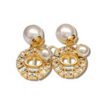 Dior Tribales Earrings Gold For Women