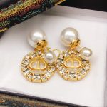 Dior Tribales Earrings Gold For Women