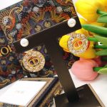 Dior Tribales Earrings Gold For Women