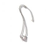 Dior Vintage Necklace Silver For Women