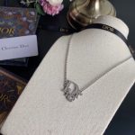Dior Vintage Necklace Silver For Women