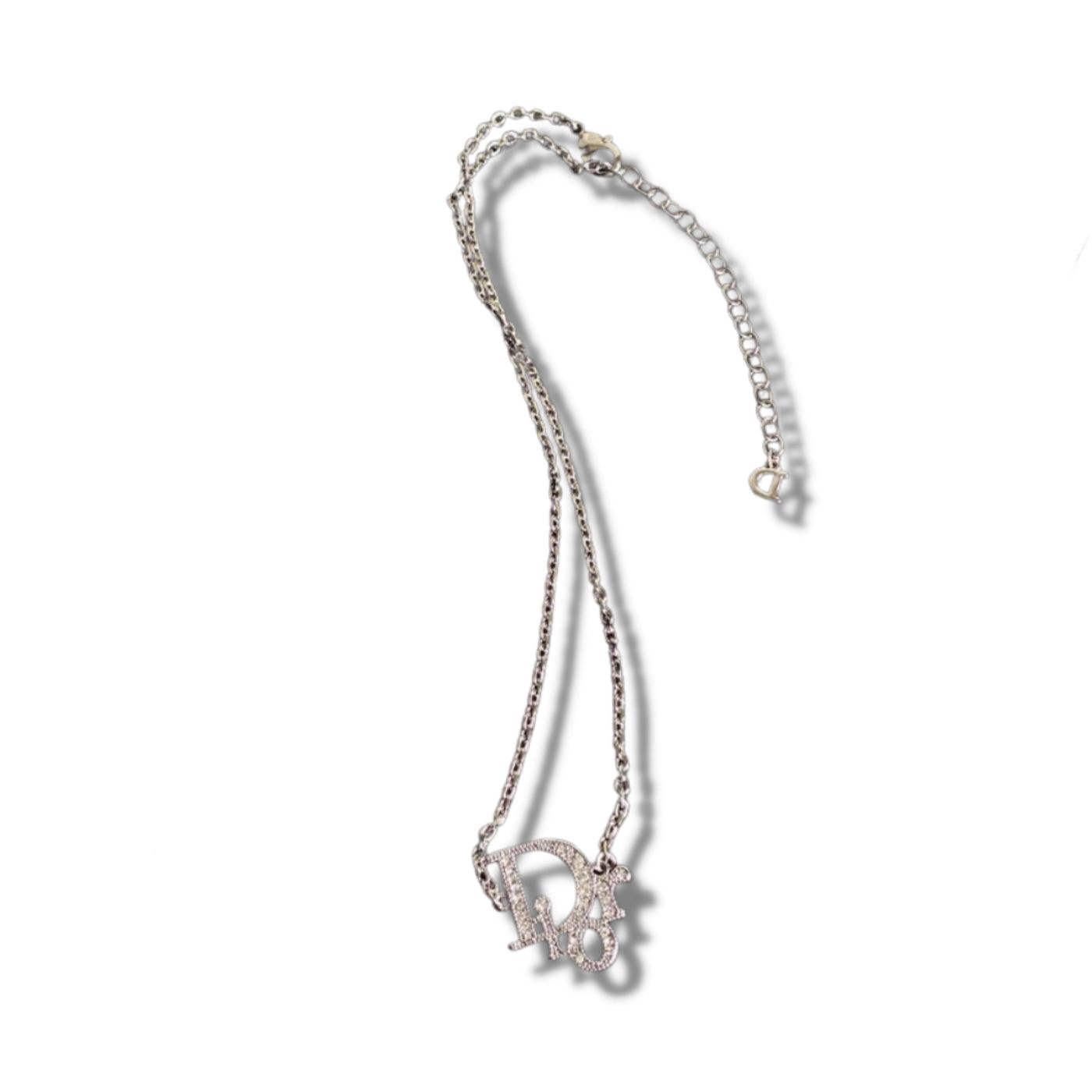 Dior Vintage Necklace Silver For Women