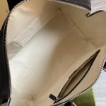 Gucci GG Embossed Duffle Bag Black For Men 17.5in/44.5cm 625768 1W3CN 1000
