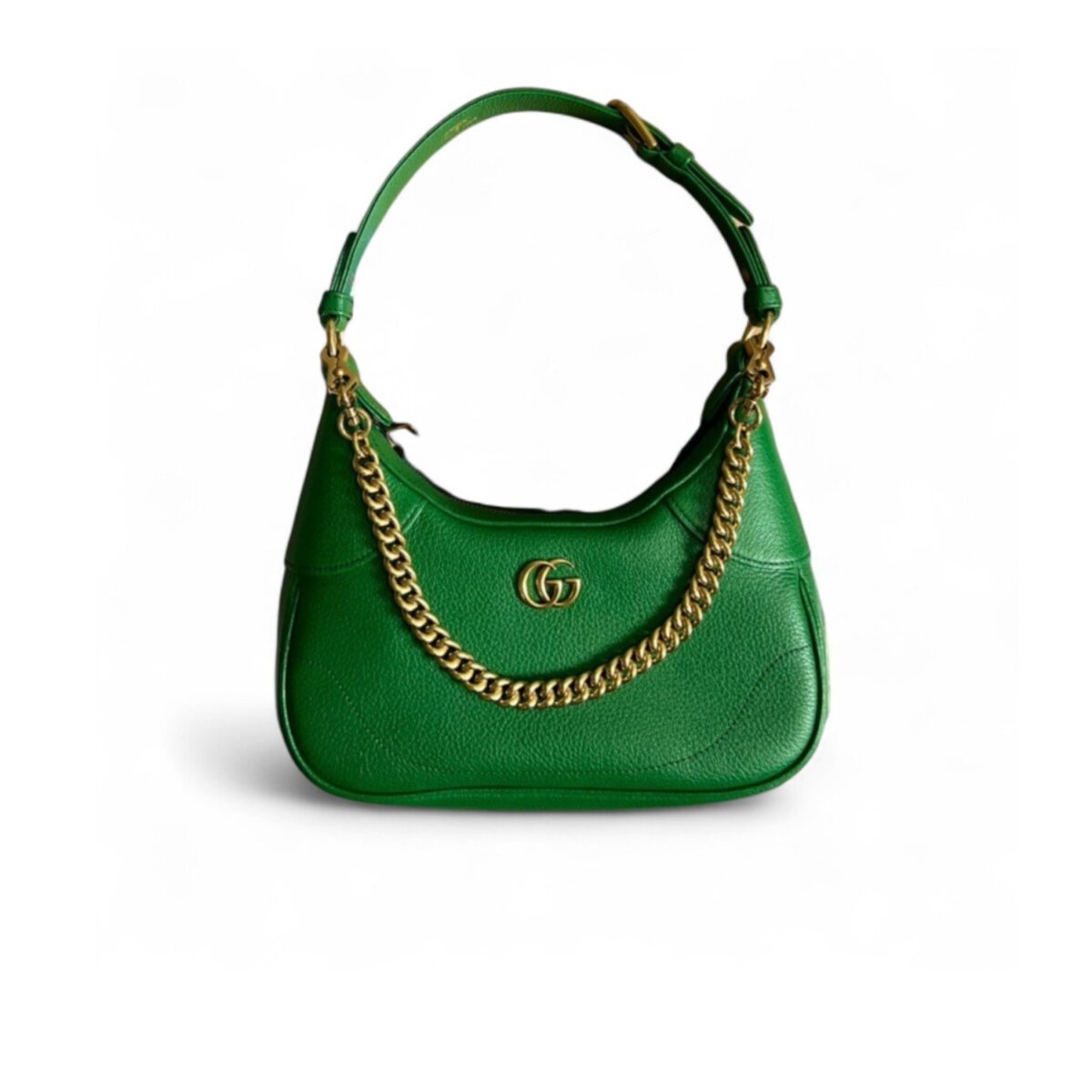 Gucci Aphrodite Small Shoulder Bag Green For Women 9.9in/25cm ‎731817 AAA9F 3727