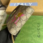 Gucci Bananya Print Top Handle Mini Bag Supreme Canvas Beige For Women‎ 4.9in/12.5cm