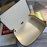 Gucci GG Large Packing Cube Supreme Canvas Beige/Grey For Men 13.2in/33.5cm ‎‎‎726669 KGD0N 4060