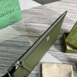 Gucci GG Marmont Pouch Green For Men 12in/30.5cm 475317 DJ20F 3352