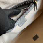 Gucci Large Bauletto Top Handle Bag With Double G White/Grey For Men 15.7in/40cm