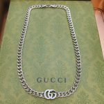 Gucci Necklace Chain Silver For Women