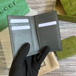 Gucci Ophidia Card Case Supreme Canvas Grey For Men 4.7in/12cm ‎‎734943 UULBN 1244