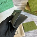 Gucci Ophidia Card Case Supreme Canvas Grey For Men 4.7in/12cm ‎‎734943 UULBN 1244