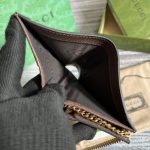 Gucci Ophidia GG Card Case Wallet Supreme Canvas Beige For Women‎ 4.5in/11cm 523155 96IWG 8745