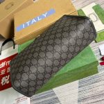 Gucci Ophidia GG Toiletry Case Supreme Canvas Grey For Men 11.2in/28.5cm ‎‎‎598234 UULBN 1244