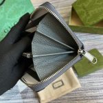 Gucci Ophidia Zip Around Wallet Supreme Canvas Grey For Men 7.5in/19cm ‎‎‎706844 UULBN 1244