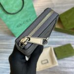 Gucci Ophidia Zip Around Wallet Supreme Canvas Grey For Men 7.5in/19cm ‎‎‎706844 UULBN 1244